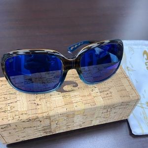 Costa Gannet sunglasses - Shiny Wahoo / Blue Mirror 580p